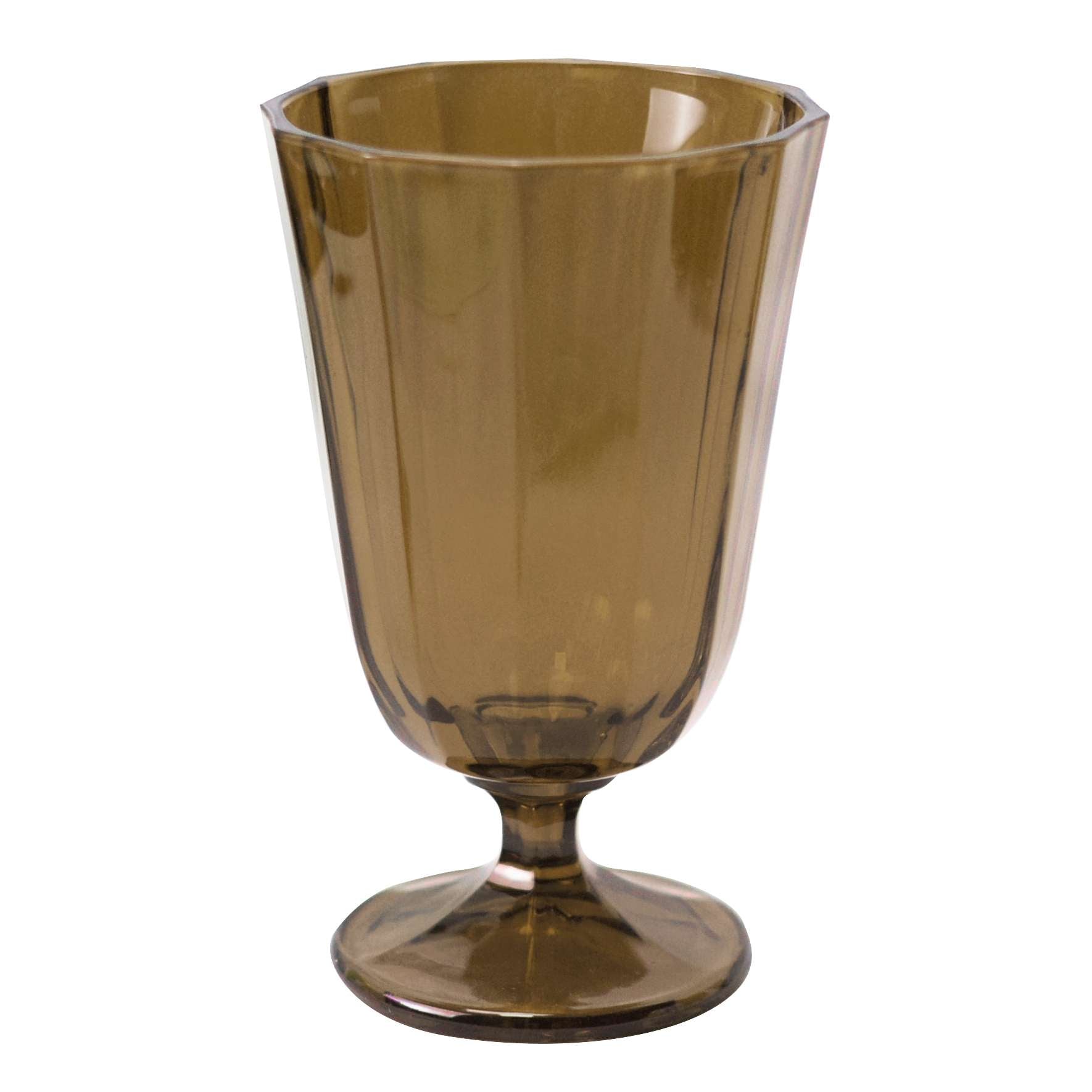 ARCUCCI - ANA LOW GLASS GLASS 25CL - SET OF 6 GLASSES - Amber